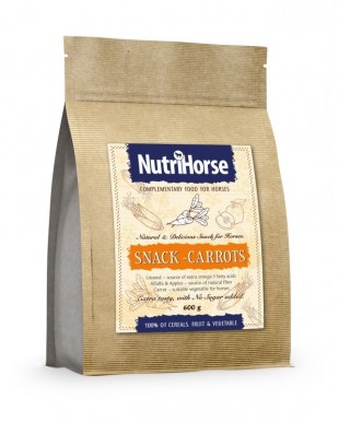 NutriHorse Snack mrkev pro koně, 600g