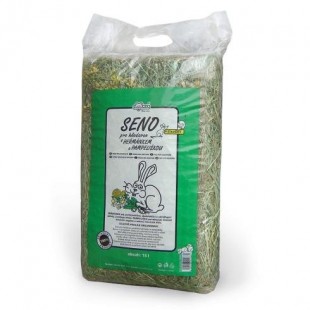 Seno Limara s heřmánkem a pampeliškou pro králíky a hlodavce 15l/500g