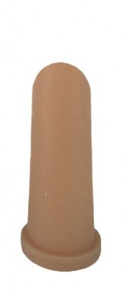 Cucák přírodní LATEX 10cm s X dirkou