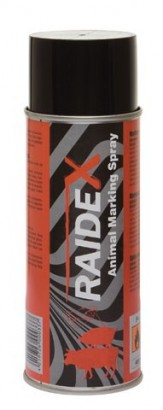 RAIDEX značkovací barva pro zvířata ve spreji 500ml